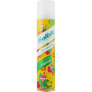 Шампунь сухий безсульфатний з кокосом та екзотичними фруктами Batiste Batiste Tropical 200 ml