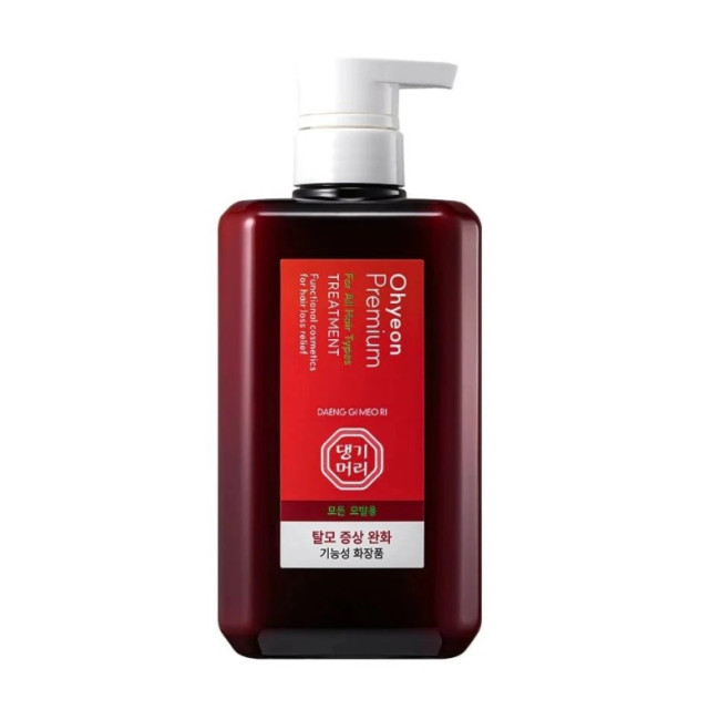 Премиум кондиционер для всех типов волос DAENG GI MEO RI Ohyeon Premium Treatment 500ml, фото 1 Премиум кондиционер для всех типов волос DAENG GI MEO RI Ohyeon Premium Treatment 500ml, фото 1