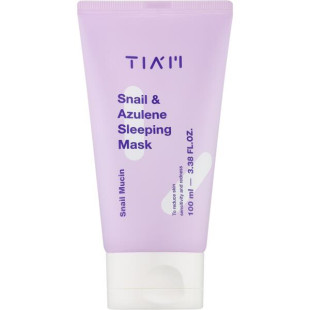 Ночная маска с экстрактом улитки и азуленом Tiam Snail & Azulene Sleeping Mask 100ml Ночная маска с экстрактом улитки и азуленом Tiam Snail & Azulene Sleeping Mask 100ml