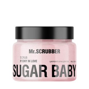 Скраб цукровий з ароматом півонії для тіла Mr.Scrubber Sugar Baby Peony in Love 450g