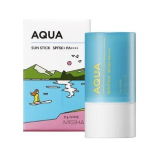 Сонцезахисний стік на водній основі Missha Aqua Sun Stick SPF50+++ PA+++ 21g