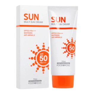 Крем Сонцезахисний З Арбутином FOODaHOLIC Multi Sun Cream SPF50+ PA+++ 70ml