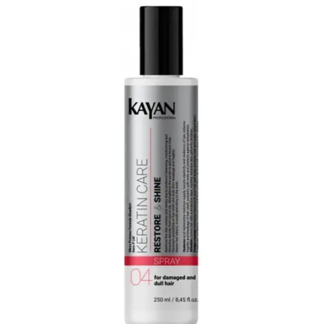 Спрей для пошкодженого та тьмяного волосся Kayan Professional Keratin Care Hair Spray 200ml, фото 1 Спрей для пошкодженого та тьмяного волосся Kayan Professional Keratin Care Hair Spray 200ml, фото 1
