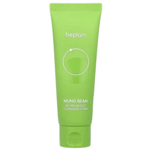 Очищающая пенка для умывания Beplain Mung Bean pH-Balanced Cleansing Foam 80ml