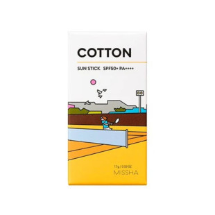 Сонцезахисний стік Missha Cotton Sun Stick SPF50+ PA++++ 17g