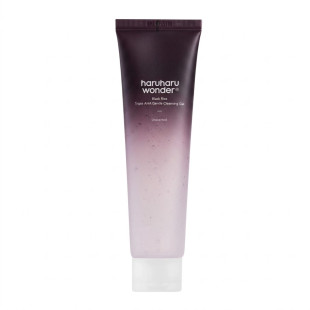 Очищаючий гель з АХА-кислотами та чорним рисом Haruharu Wonder Black Rice Triple AHA Gentle Cleansing Gel, 100мл