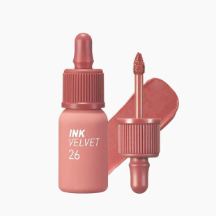 Матовый стойкий тинт для губ Peripera Ink Velvet 026 Well-Made Nude