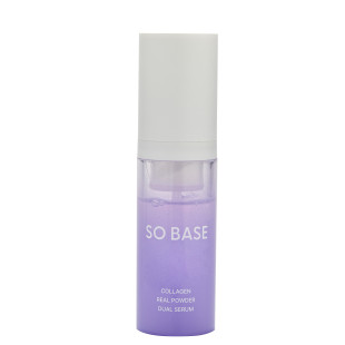 Двойная сыворотка с коллагеном So Base Collagen Real Powder Dual Serum, 50 мл