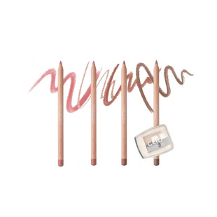 Набір олівців для губ Clio Velvet Lip Pencil Set 13 Muted Mauve
