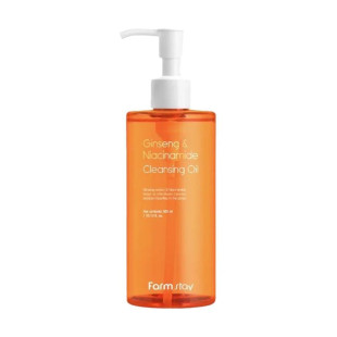 Гідрофільна олія женьшеню з ніацинамідом Farmstay Ginseng & Niacinamide Cleansing Oil 300мл