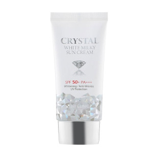 Молочний сонцезахисний крем для обличчя 3W Clinic Crystal White Milky Sun Cream 50 мл