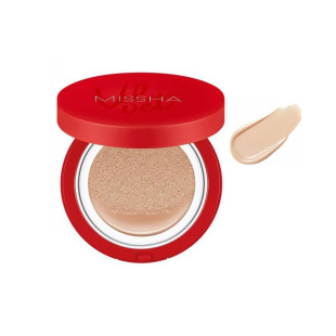Тональный кушон для лица Missha Velvet Finish Cushion SPF50+/PA+++ (23 Средний Бежевый)