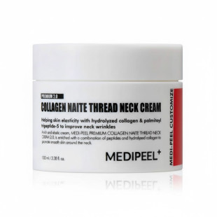 Пептидний крем для шиї і декольте Medi-Peel Premium Collagen Naite Thread Neck Cream 3.0 100ml