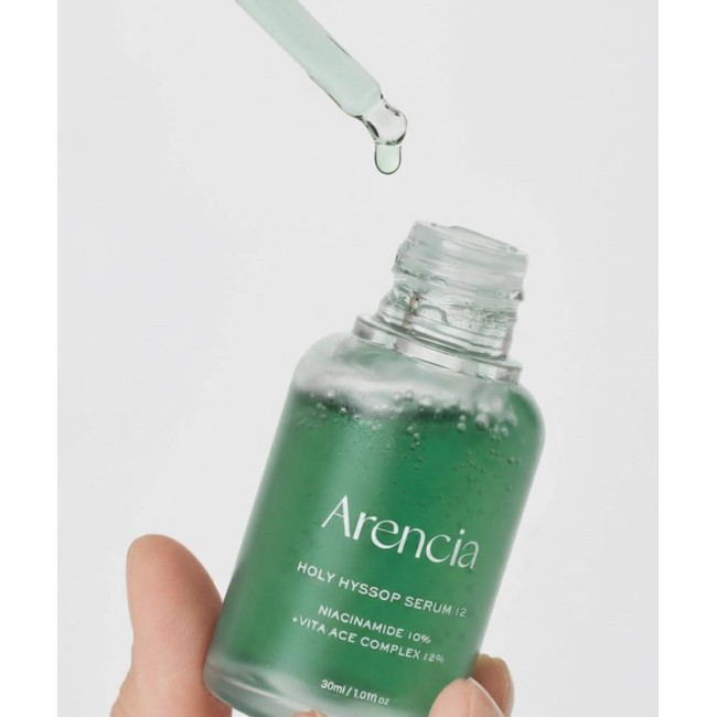 Осветляющая сыворотка для лица Arencia Holy Hyssop Serum 12 30ml, фото 3 Осветляющая сыворотка для лица Arencia Holy Hyssop Serum 12 30ml, фото 3