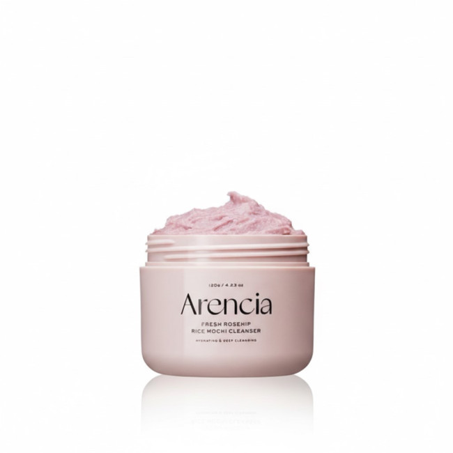 Очищающее средство для лица Arencia Fresh Rosehip Rice Mochi Cleanser 120g, фото 1