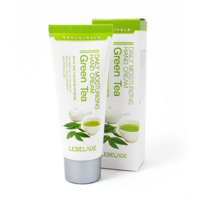 Крем для рук Lebelage Daily Moisturizing Green Tea Hand Cream 100 мл, фото 1