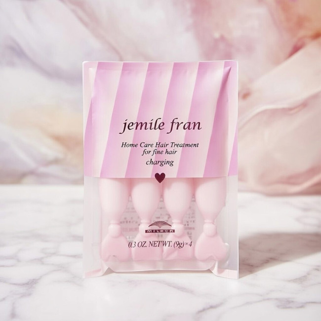 Шампунь для нормального, сухого та жорсткого волосся Milbon Jemile Fran Diamond 9g, фото 3 Шампунь для нормального, сухого та жорсткого волосся Milbon Jemile Fran Diamond 9g, фото 3