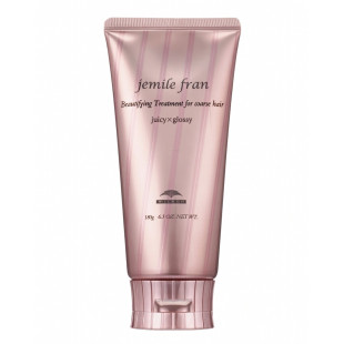 Бальзам для відновлення жорсткого волосся Milbon Jemile Fran Treatment Juicy Glossy 180g