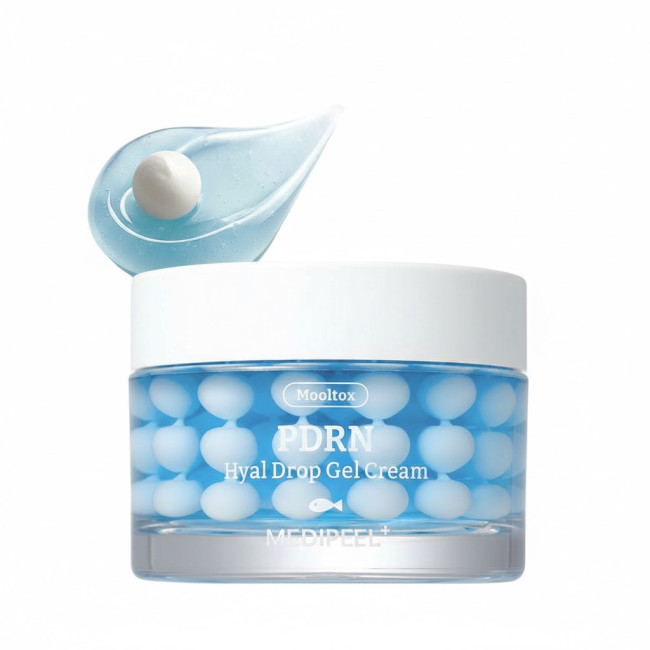 Капсульний ліфтинг-гель-крем з Pdrn Medi-Peel Mooltox Pdrn Hyal Drop Gel Cream 50 мл, фото 1
