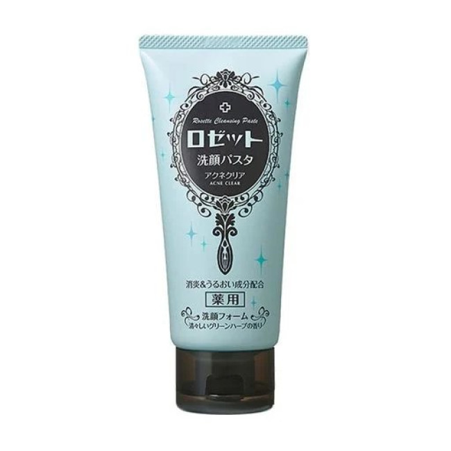 Паста для вмивання Rosette Face Wash Pasta Acne Clear 120g, фото 1