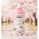 Кондиционер для волос Kerasys Dear Flora Cherry Blossom Rinse 1.5L, фото 3