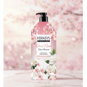 Шампунь для волос Кerasys Dear Flora Cherry Blossom Shampoo 1.5L, фото 3