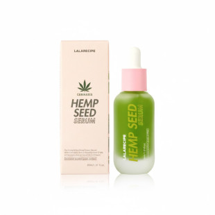 Успокаивающая сыворотка для лица с экстрактом семян конопли Lalarecipe Hempseed Serum 30 ml