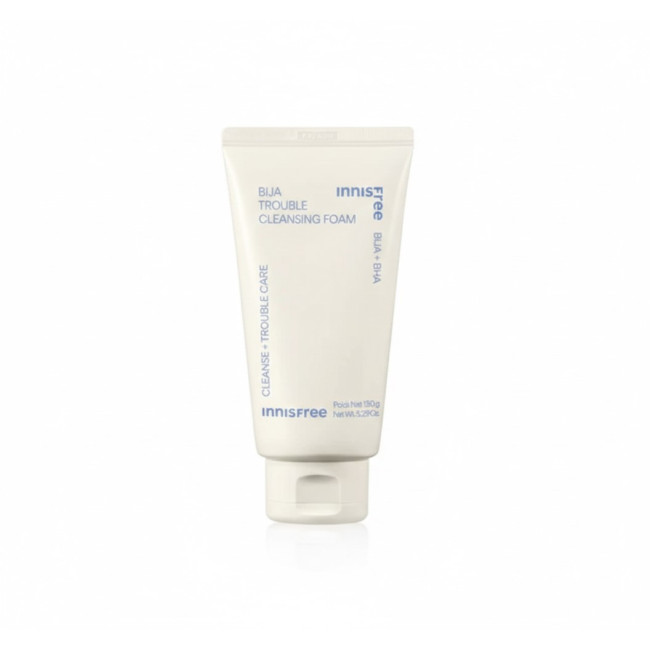 Пінка для вмивання для проблемної шкіри Innisfree Bija Trouble Cleansing Foam 150g , фото 1