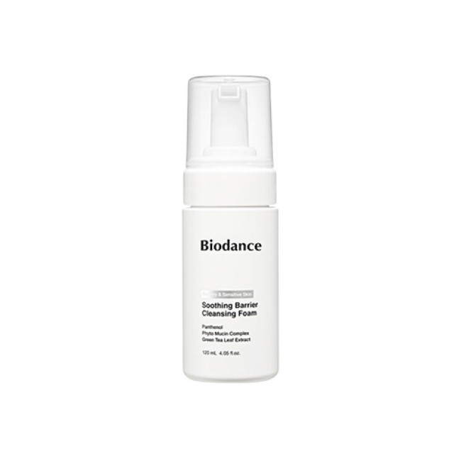 Пінка для вмивання Biodance Soothing Barrier Cleansing Foam 120ml, фото 1 Пінка для вмивання Biodance Soothing Barrier Cleansing Foam 120ml, фото 1