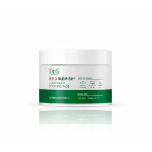 Педи Dr.G R.E.D Blemish Clear Quick Soothing Pads 70шт