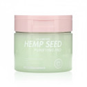 Очищающие тонер-пэды для лица с коноплей Lalarecipe Hemp Seed Purifying Pad 220ml/70pcs, фото 2