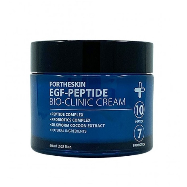 Антивозрастной крем для лица Fortheskin Egf-Peptide Bio-Clinic Cream 60ml, фото 1