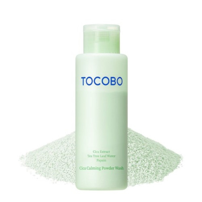 Энзимная пудра для глубокого очищения чувствительной кожи Tocobo Cica Calming Powder Wash 50g, фото 1