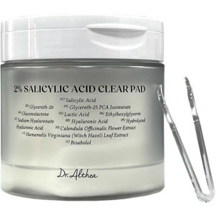 Тонер-педи з саліциловою кислотою 2% Dr.Althea 2% Salicylic Acid Clear Pad