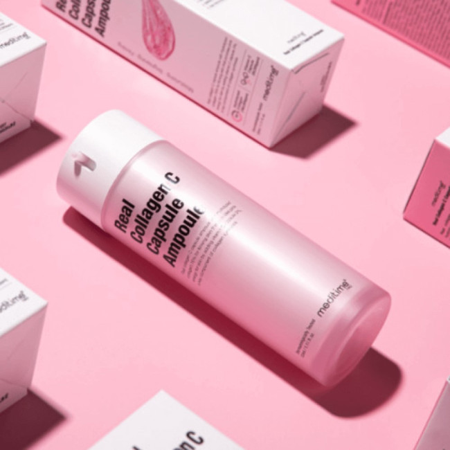 Коллагеновая капсульная ампула с витамином С Meditime Meditimeneo Real Collagen C Capsule Ampoule, фото 3 Коллагеновая капсульная ампула с витамином С Meditime Meditimeneo Real Collagen C Capsule Ampoule, фото 3