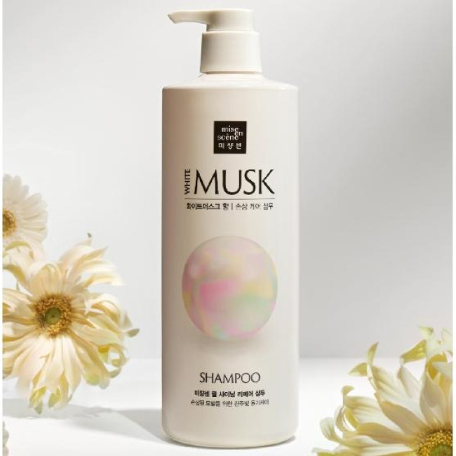 Відновлювальний шампунь для волосся Mise-En-Scène Pearl Shining Repair Shampoo White Musk Scent, фото 4 Відновлювальний шампунь для волосся Mise-En-Scène Pearl Shining Repair Shampoo White Musk Scent, фото 4