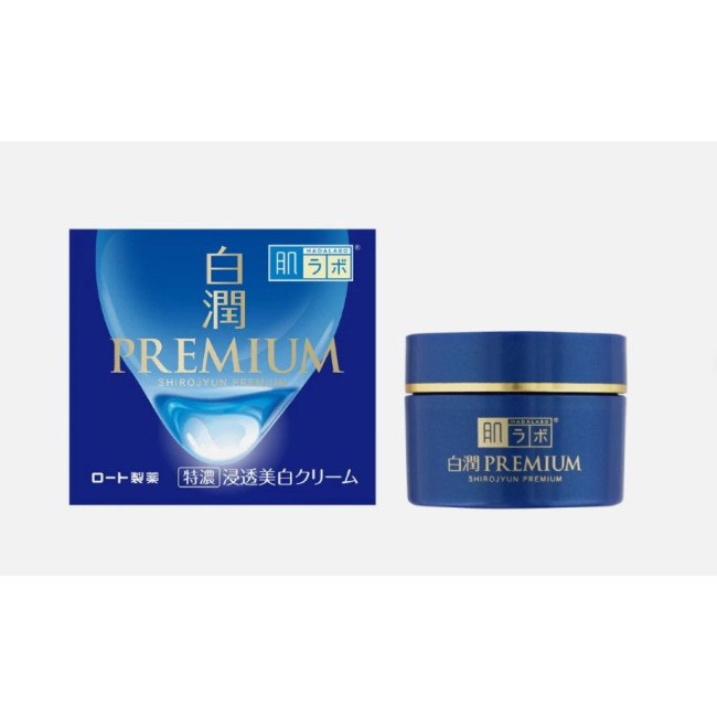 Преміальний лікувальний проникаючий відбілюючий крем Hada Labo Hakujun Premium Medicated Penetrating, 50g, фото 1