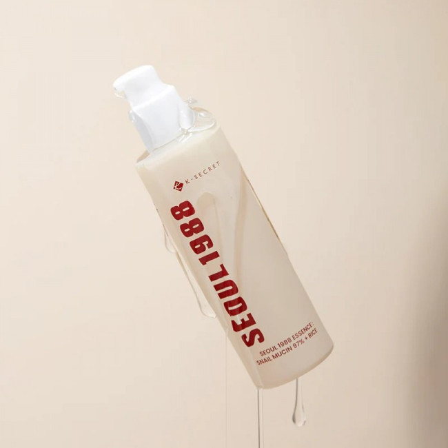 Есенція для обличчя K-Secret Seoul 1988 Essence: Snail Mucin 97% + Rice, фото 4 Есенція для обличчя K-Secret Seoul 1988 Essence: Snail Mucin 97% + Rice, фото 4
