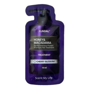 Кондиционер для волос Kundal Honey&Macadamia Hydro-Intensive Protein Premium Hair Treatment Cherry Blossom 10ml