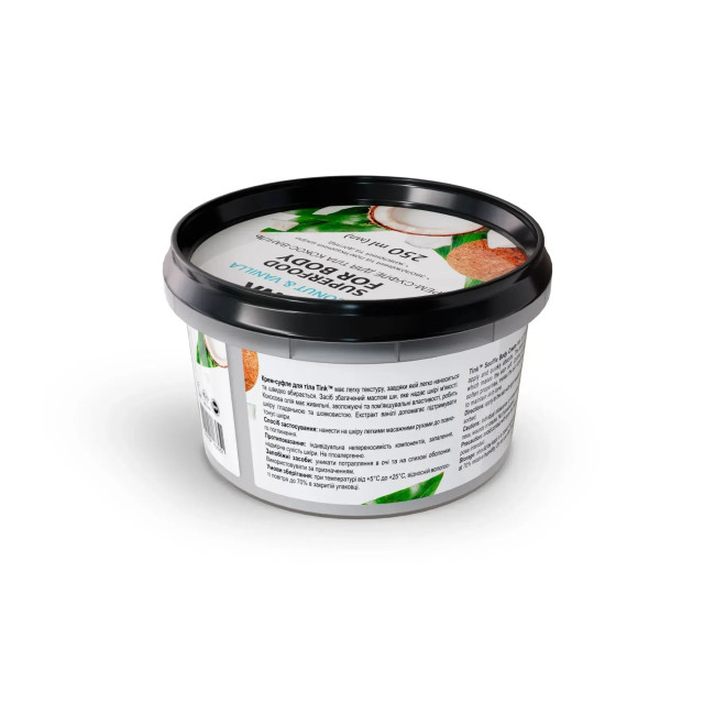 Крем-суфле для тіла Кокос-Ваніль Tink 250 ml, фото 3 Крем-суфле для тіла Кокос-Ваніль Tink 250 ml, фото 3
