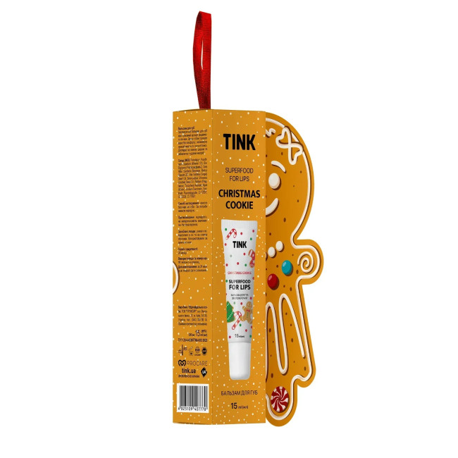 Бальзам для губ Christmas Cookie Tink 15 ml, фото 4 Бальзам для губ Christmas Cookie Tink 15 ml, фото 4