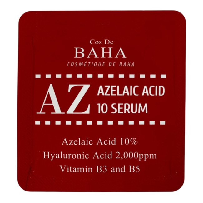 Концентрована сироватка з азелаїновою кислотою  Cos De BAHA AZ Serum Sample 1.5ml, фото 1