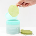 Увлажняющие педы для лица с центеллой Numbuzin Centella Re-leaf Green Toner Pad190ml (70pads), фото 3