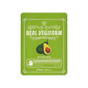 Тканевая маска FORTHESKIN SUPER FOOD REAL VEGIFARM DOUBLE SHOT MASK-Avocado [23ml], фото 2