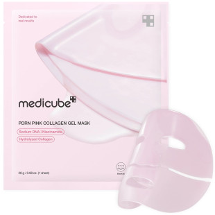 Маска [MEDICUBE] MEDICUBE PDRN PINK COLLAGEN GEL MASK_1EA