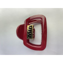 Заколка для волосся MIU MIU Hair Clip Gold Red 5.5cm*4.5cm , фото 4