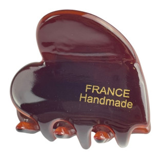 Заколка для волосся CHACOTT France hair clip Heart Brown 3,5x3см