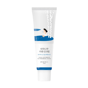 Cолнцезащитный крем с березовым соком Round Lab Birch Juice Moisturizing Sunscreen SPF50+PA++++ 50ml