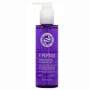 Гидрофильное масло с пептидами ENOUGH 8 Peptide Cleansing Oil 200ml