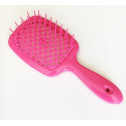 Расческа для волос массажная фуксия с фуксией Janeke Superbrush, фото 2 Расческа для волос массажная фуксия с фуксией Janeke Superbrush, фото 2